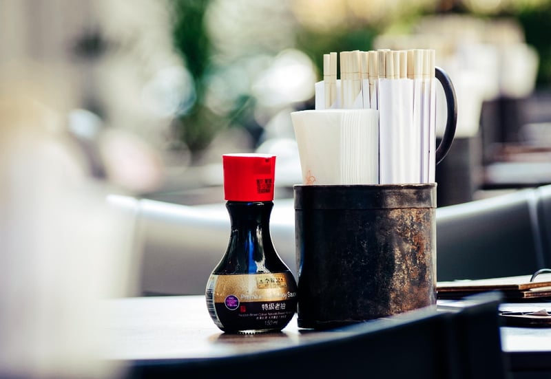 Soy Sauce, Honey, Garlic